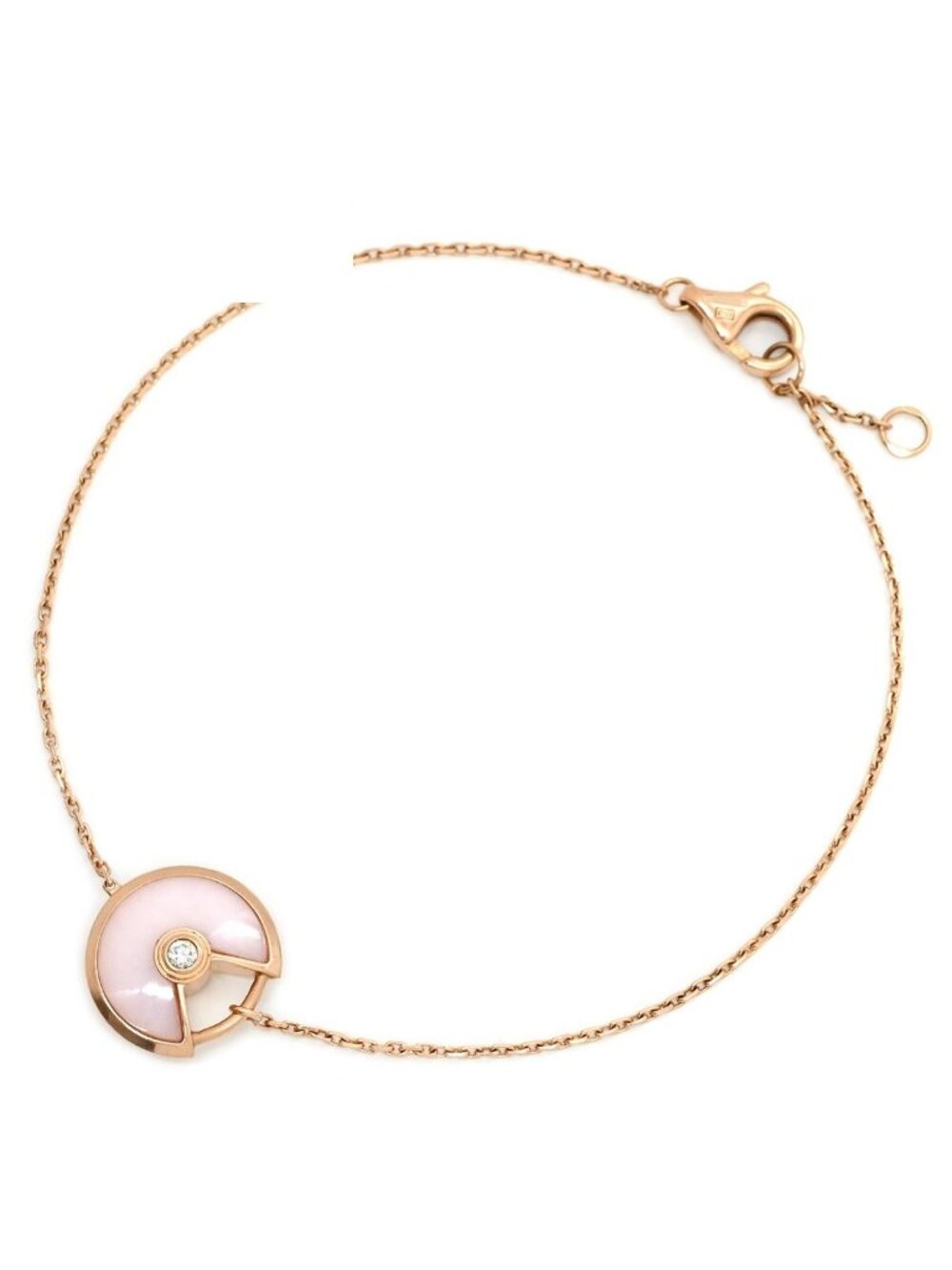 Cartier Bracelet Amulette de Cartier XS Pink Gold Diamond
